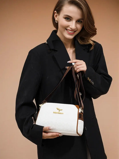 👜✨️【45% OFF】🔥Nova ženska torba preko ramena od prave kože, velikog kapaciteta i praktičnija