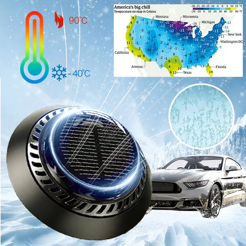 ⛄🚗【Zimski pribor】Uređaj protiv smrzavanja i uklanjanja snijega koji koristi tehnologiju elektromagnetske molekularne elektromagnetske interferencije