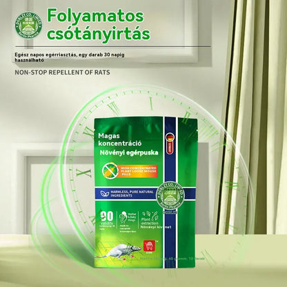 【5 tasak (50 kapszula)】【Szuper alacsony ár - 🔥 Utolsó három nap】 Hatékony patkány- és rovarirtó tabletták jégkristályvirágokkal.