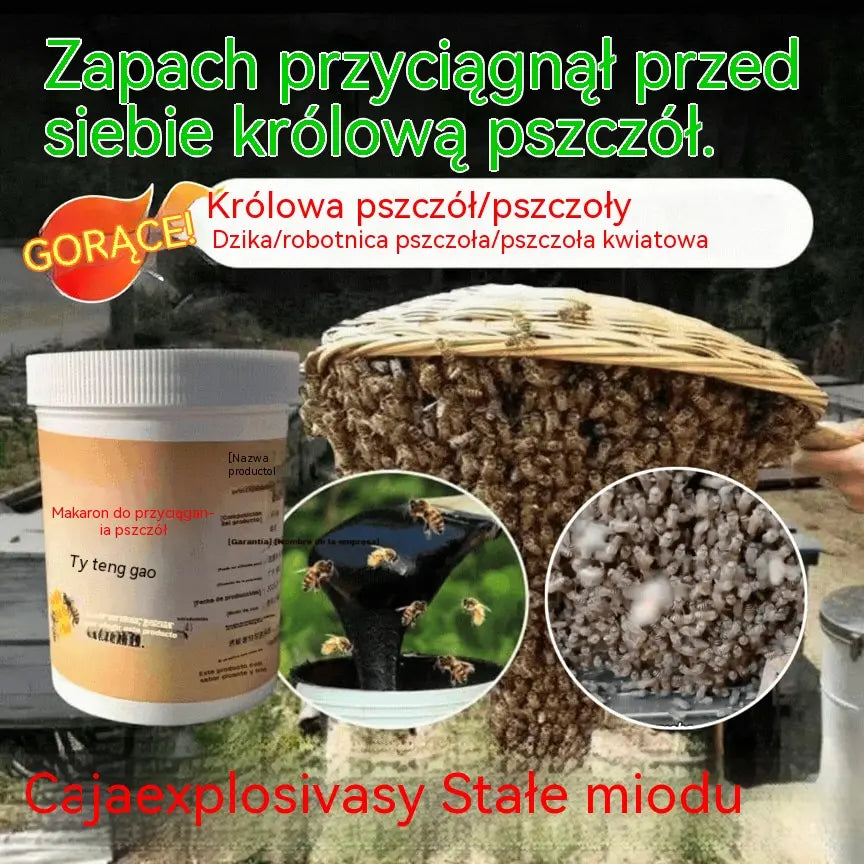 🐝[2 butelki] 🐝Maść wabiąca pszczoły: naturalna formuła, szybko działająca! Szybkie rozwiązanie, aby przyciągnąć roje do ula!