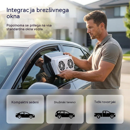 50 % POPUSTA🌀Ventilator za avto na sončno energijo