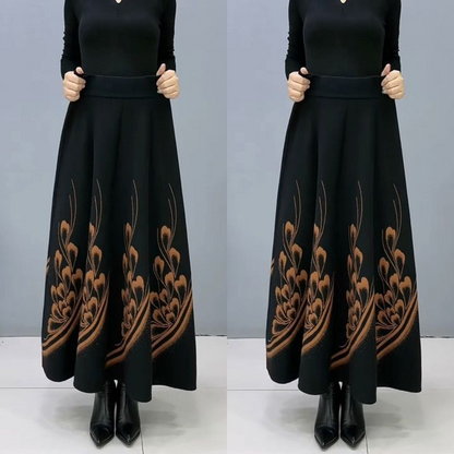 👗【S-3XL】Debelo volneno krilo za jesen in zimo, modno in vsestransko