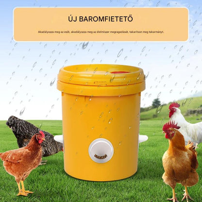 🐓[Szúrószerszám +5 etető] Automata etető csirkék, kacsák és libák számára