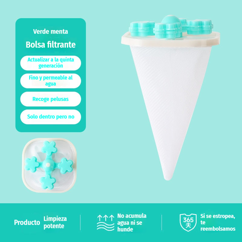 🌀6 darab 8500 Ft✨ Úszó mosógép szűrő – Minden mosásnál felfogja a szöszöket, hajat és állatszőrt 🧺