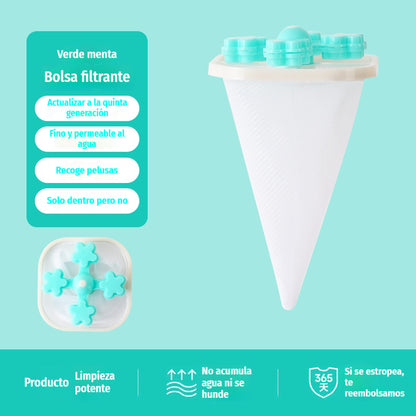 🌀6 darab 8500 Ft✨ Úszó mosógép szűrő – Minden mosásnál felfogja a szöszöket, hajat és állatszőrt 🧺