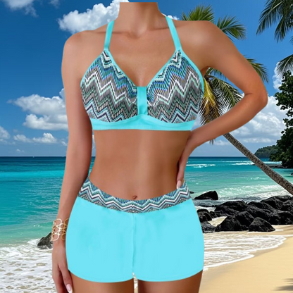 🏖️👙【S-5XL】🌴 Kupaći kostim s printom, savršen za odmor na plaži - brzo se suši, udoban je i prozračan ✨