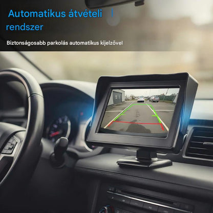 🔥Nagyfelbontású univerzális tolatókamera autókhoz, 4,3/7 hüvelykes 12 V-os nagyfelbontású univerzális tolatókamera.