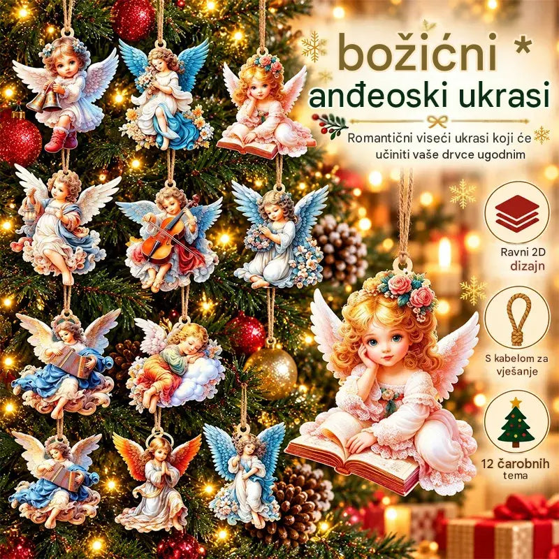 【24/36 komada】👼Privjesak Viktorijin anđeo