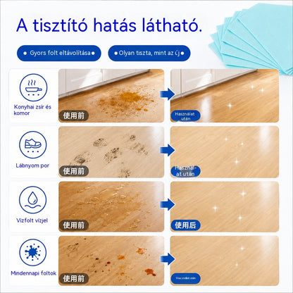💦🏡 [3 csomag, összesen 90 lap] Vízben oldódó padlótisztító kendők