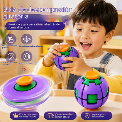 [Compra 1 y llévate 2 gratis] Spinner giratorio impreso en 3D, un juguete antiestrés.