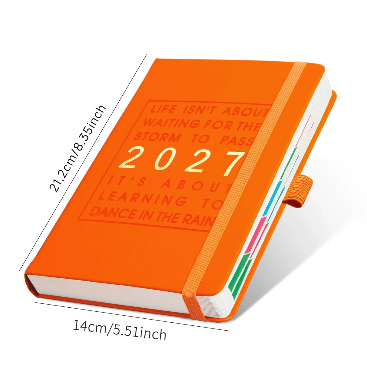 📅 2 darab 10700 Ft ⏰ A5-ös 2027-es tervező/jegyzetfüzet (napi beosztású) ✨