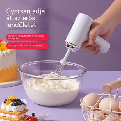 🍰✨2026 Új vezeték nélküli elektromos tojáshabverő otthoni használatra