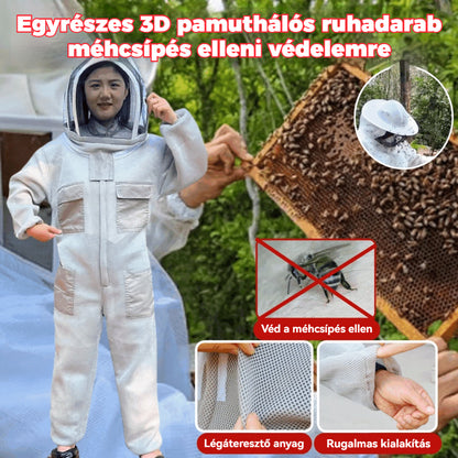 【M-2XL】🐝Méhecske mintás overál 3D pamuthálóból