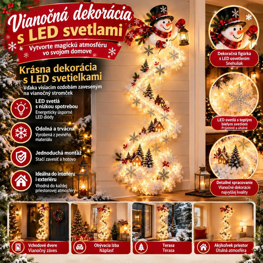 📢 Časovo obmedzená ponuka: Zľava 48 % ✨ Nástenná lampa „Christmas Magic Trail“ – dotyk vianočnej mágie na vašej stene.