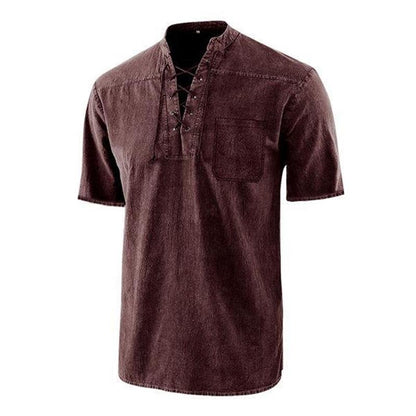 👔【620 Kč za kus】Pánská ležérní trendy trička na jaro/léto