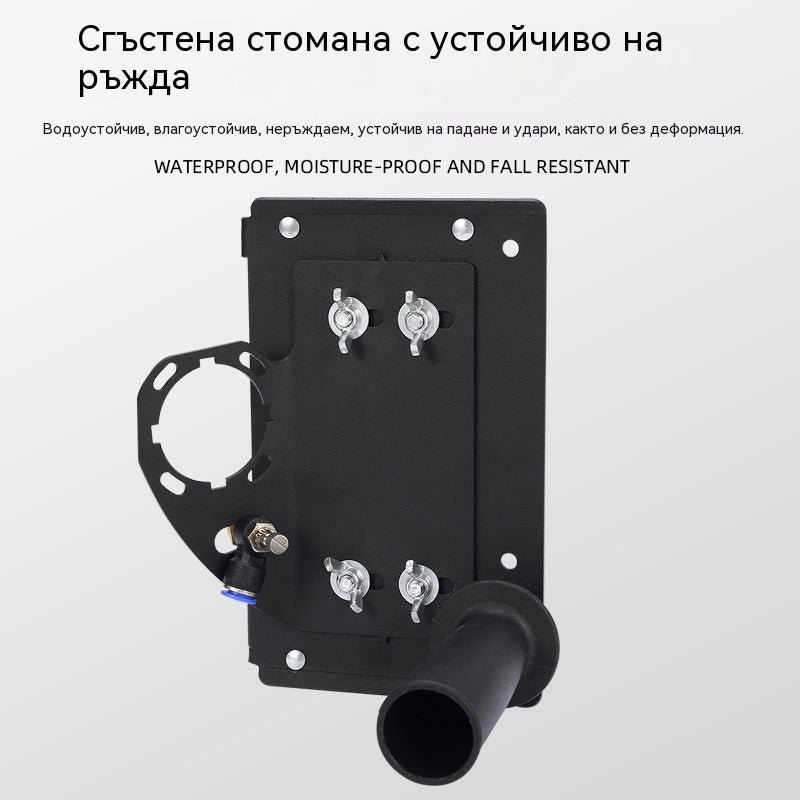 [Тип 100] Инструмент за скосяване + дюза + маркуч за вода --- Нов модел ъглошлайф 100 с фаска. Ъглова фреза под ъгъл 45 градуса.