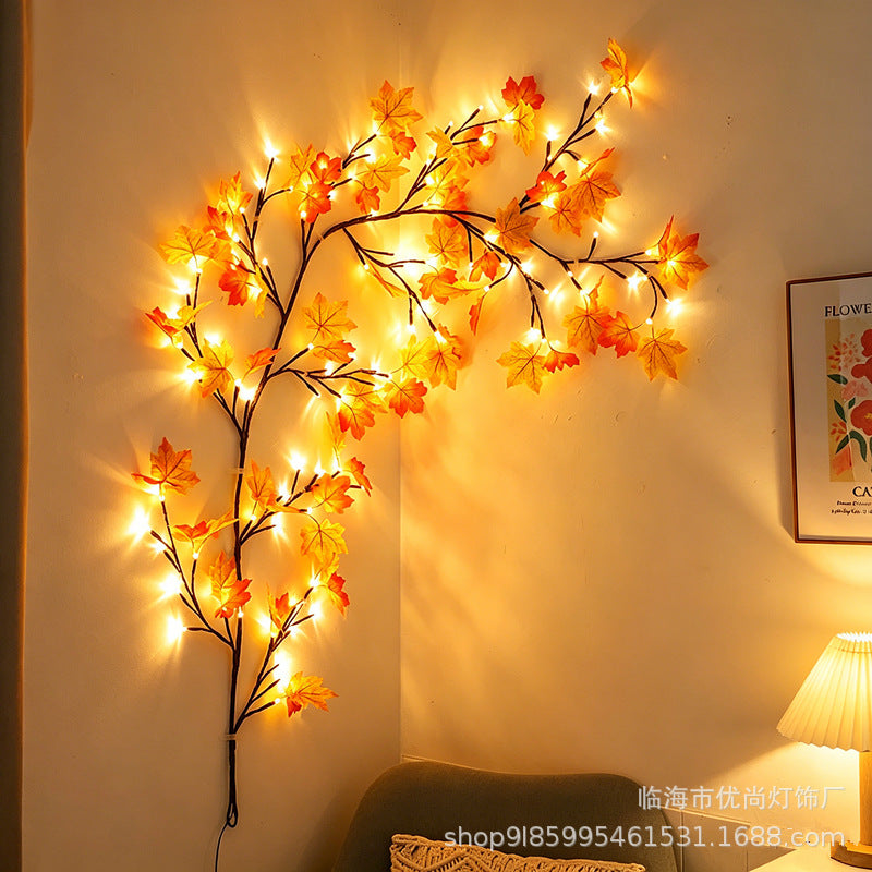 ✨ Luces LED flexibles con forma de rama trepadora y mariposas: crea un ambiente mágico y acogedor en tu hogar 🦋💡