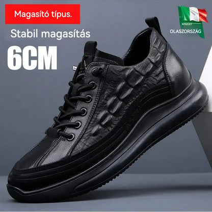 👞【38-48】🐊Luxus olasz sportcipők krokodilmintával