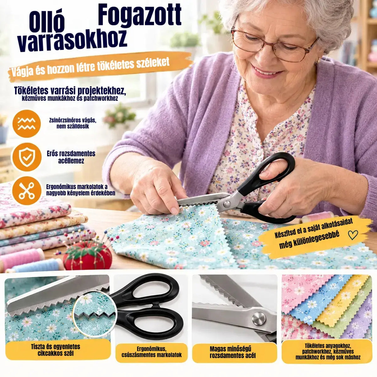 ✂️【2 darab 9500 Ft】🔥Vásárolj 1-et, kapsz 1-et ingyen✂️ Professzionális rózsaszín olló – Éles, rózsaszín olló