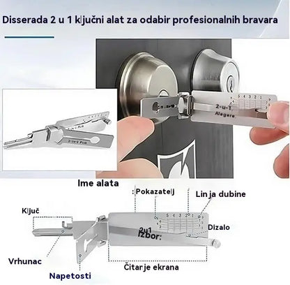 🔐Különleges promóciók ezen a héten🔑 - 49% kedvezmény🔥Rozsdamentes acél kulcsdekóder