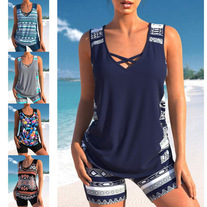 👙【S-5XL】Dvodelne športne kopalke za ženske