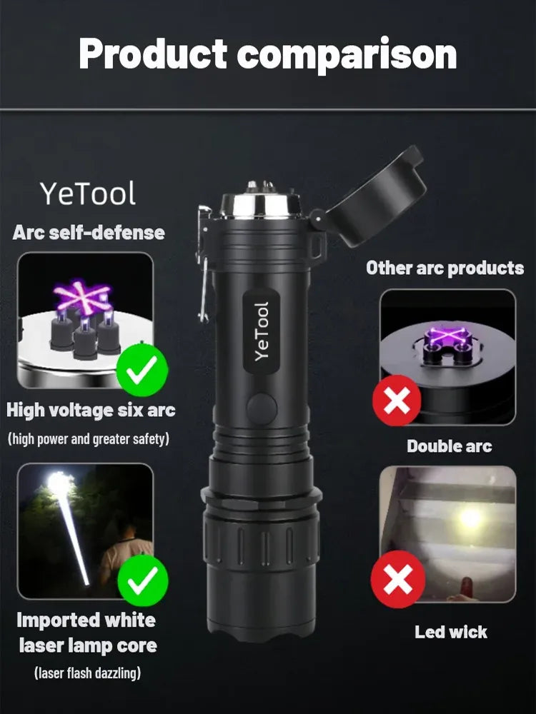 🎁🎁Baterka 2 v 1 na sebeobranu s lukem