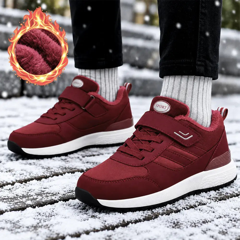 Télre tökéletes! Belső szőrme béléses meleg cipő, nem fázik többé a lábad! ❄️🔥👟