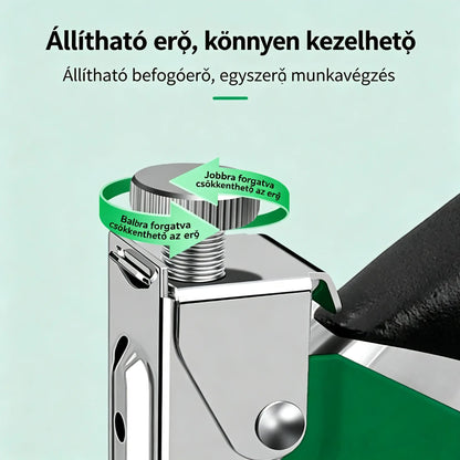 🔩💥 4 az 1-ben szegezőpisztoly: Időt és energiát takarít meg a bútorok felszerelése és rögzítése során.