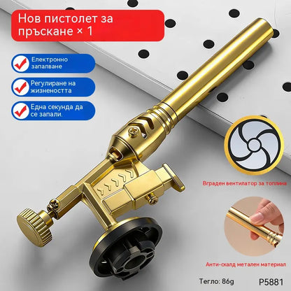 【Купете 1, вземете 1 безплатно】50% отстъпка💦Преносим меден газов пистолет за горелк