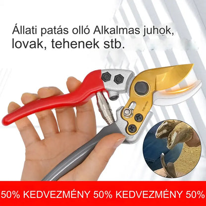 🔥【Juhoknak, szarvasmarháknak és lovaknak alkalmas】🐏🐂🐴 Patavágó fogó – Éles és tartós, így a patavágás könnyebb