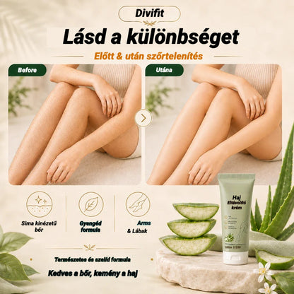 ✨【Fizessen 1 kap 1】Divifit™ Természetes Gyengéd Szőrtelenítő Krém | Nőkre és Férfiakra, Érzékeny Bőrre🌿🎁
