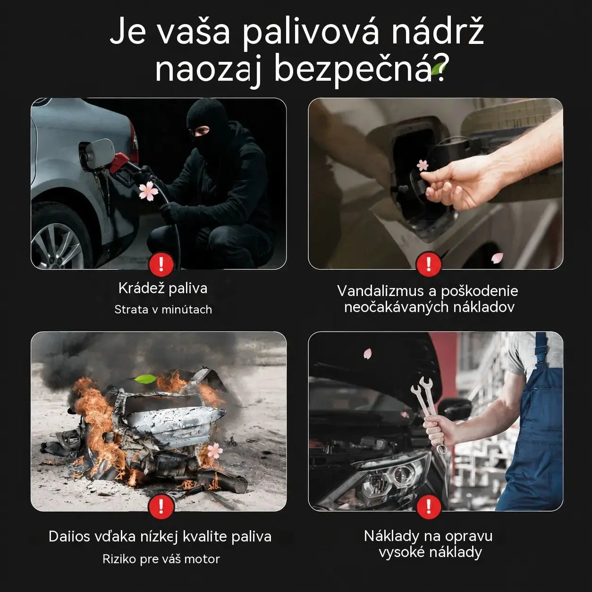 🚗🔒Izdržljiv čep spremnika goriva koji se zaključava (ključem)