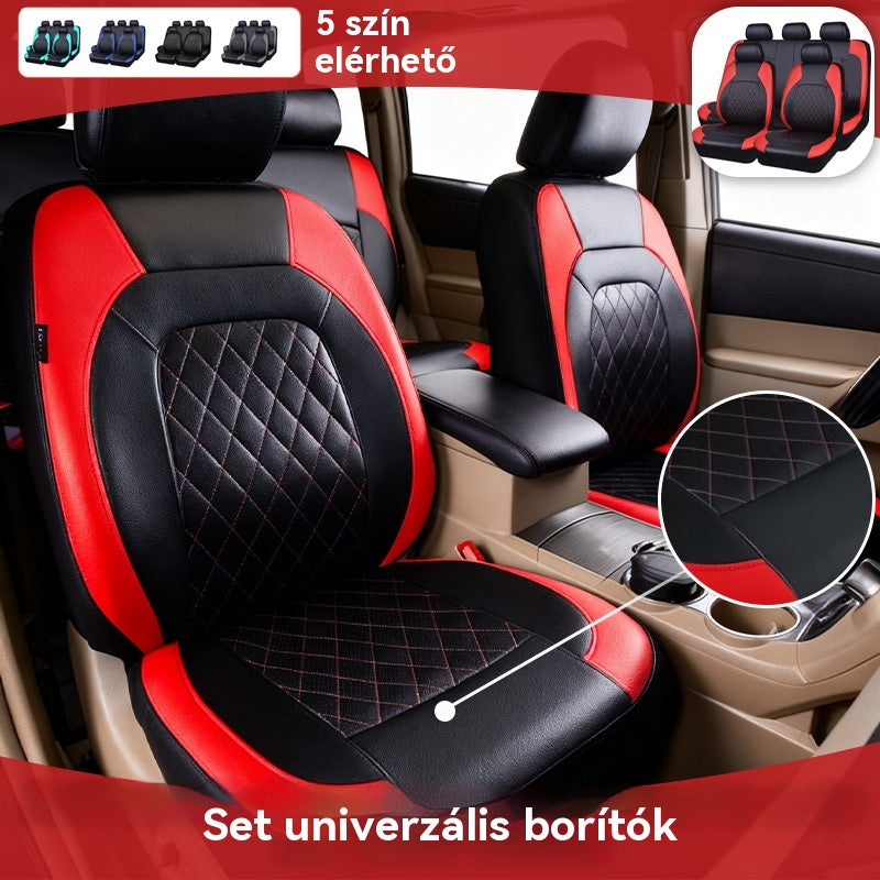 🚗🚗Univerzális puha bőr autós üléshuzat készlet