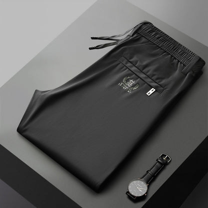 🔥【M-5XL】2026 tavaszi és nyári új Ice Silk Stretch nadrág