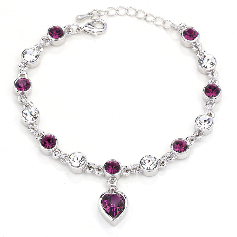 ✨💎【Vásároljon 1-et, kap 1-et ingyen】 925 sterling ezüst szerelmi karkötő - Ocean Heart