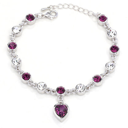 ✨💎【Vásároljon 1-et, kap 1-et ingyen】 925 sterling ezüst szerelmi karkötő - Ocean Heart