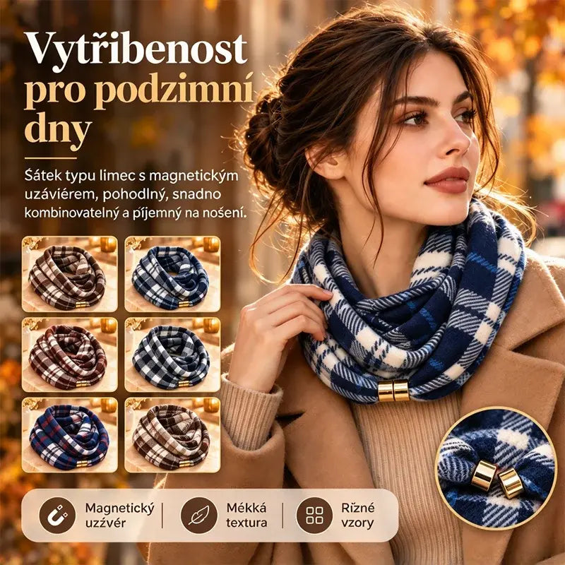 【Vegyél egyet, a másodikat ingyen kapod】✨ Nyaktámasz mágneses fémcsattal