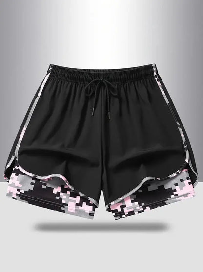 📢!⏰Pantalones cortos deportivos casuales para mujer con forro incorporado