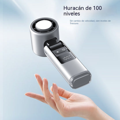 🌬️ ✨ Mini ventilador de mano: ¡Refrigeración potente y portátil!