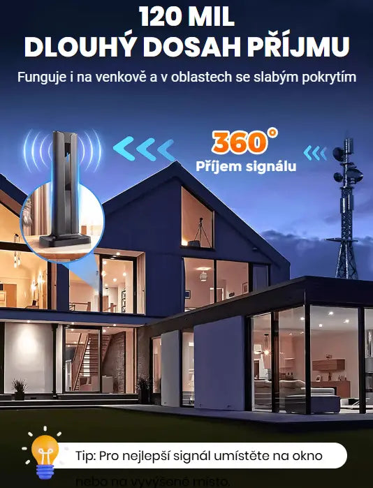 🔥Vnútorné HD digitálny televízny prijímač🌐