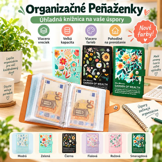✨📓🔄Vodotesné vrecko na hotovosť 😍 Praktická a prenosná veľkosť 👍 Nevyhnutné na správu rodinných financií