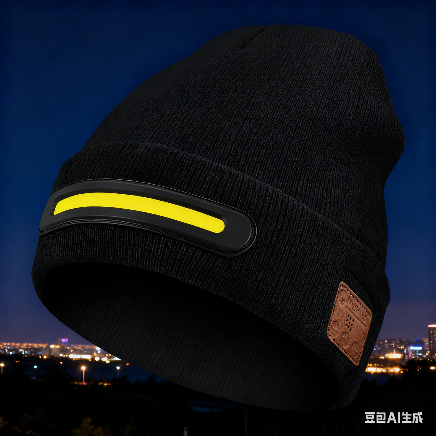 💥【Απίστευτη τιμή!】🔥🧢Επαναφορτιζόμενο σκούφο LED με Bluetooth，Κρατήστε ζεστό💡
