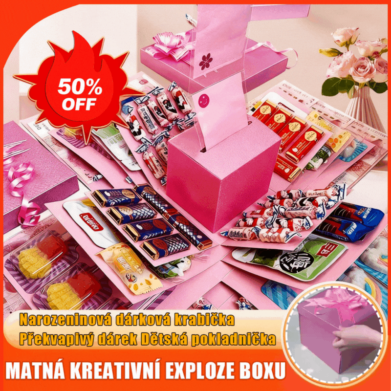 Prodej přesáhl 10 000 sad! 🎁✨Nejoblíbenější dárková sada-box s překvapením