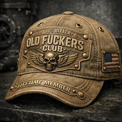 ✨Vintage baseball sapka koponyás hímzéssel, egyedi stílus😍