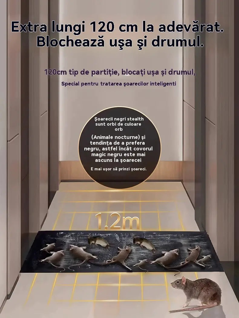 💥💥【5 szt.】Mocna pułapka na myszy, klej na myszy【120cm*27cm】