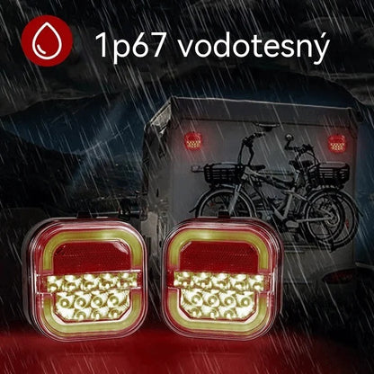【Univerzálne 12V/24V】 LED svetlá pre prívesy