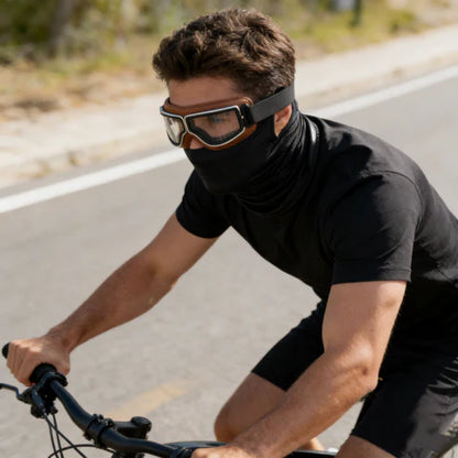 🕶️👓 Retro motocyklové větruodolné brýle (lze nosit i přes brýle)