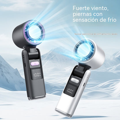 🌬️ ✨ Mini ventilador de mano: ¡Refrigeración potente y portátil!