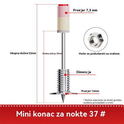 【100PCS】Νέο μίνι M8 σπειροειδές καλώδιο με παξιμάδι για αφαίρεση
