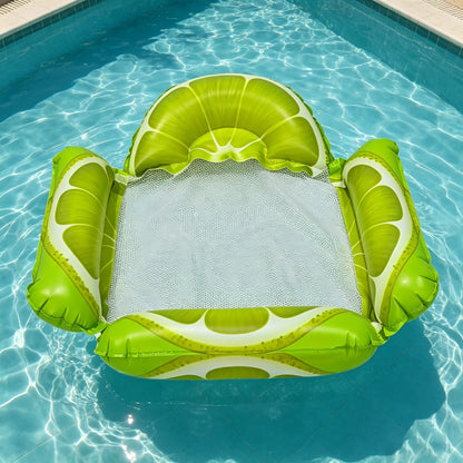 🌊 Tumbona inflable ultracómoda 🏖️ Colchón flotante con 4 tubos + respaldo cómodo (incluye bomba de aire gratis 🎁)